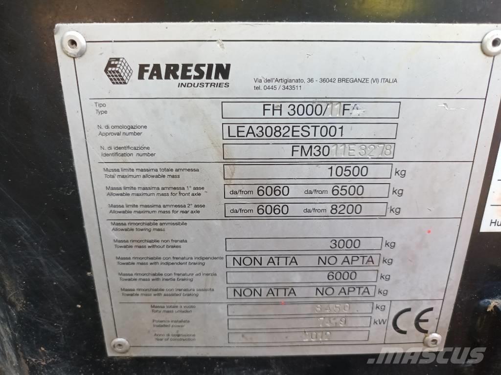 Faresin 11.30 Carretillas telescópicas