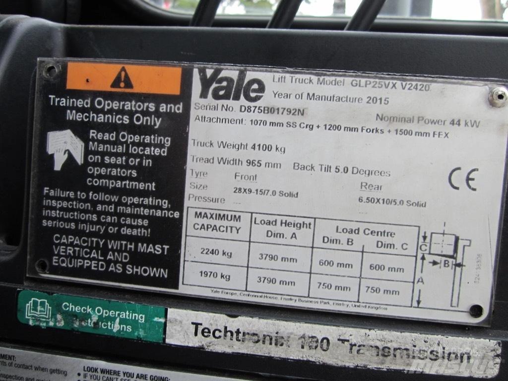 Yale GLP25VX Camiones LPG