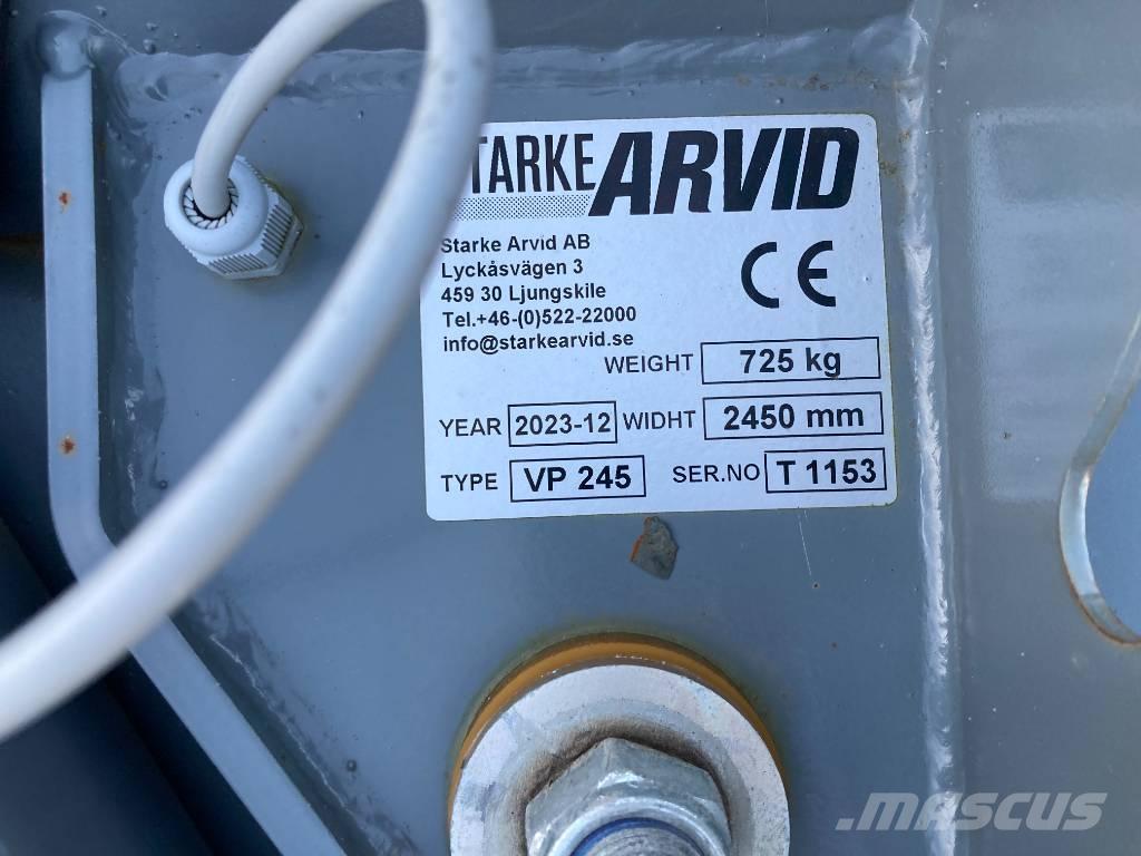 Fjärås VP245 Hojas y cuñas quitanieves