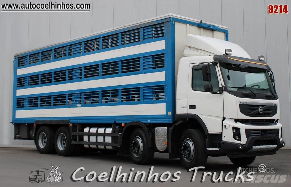 Volvo FMX 420 Camiones para transporte de animales