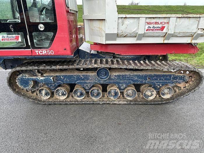 Takeuchi TCR50 Camiones de volteo sobre orugas