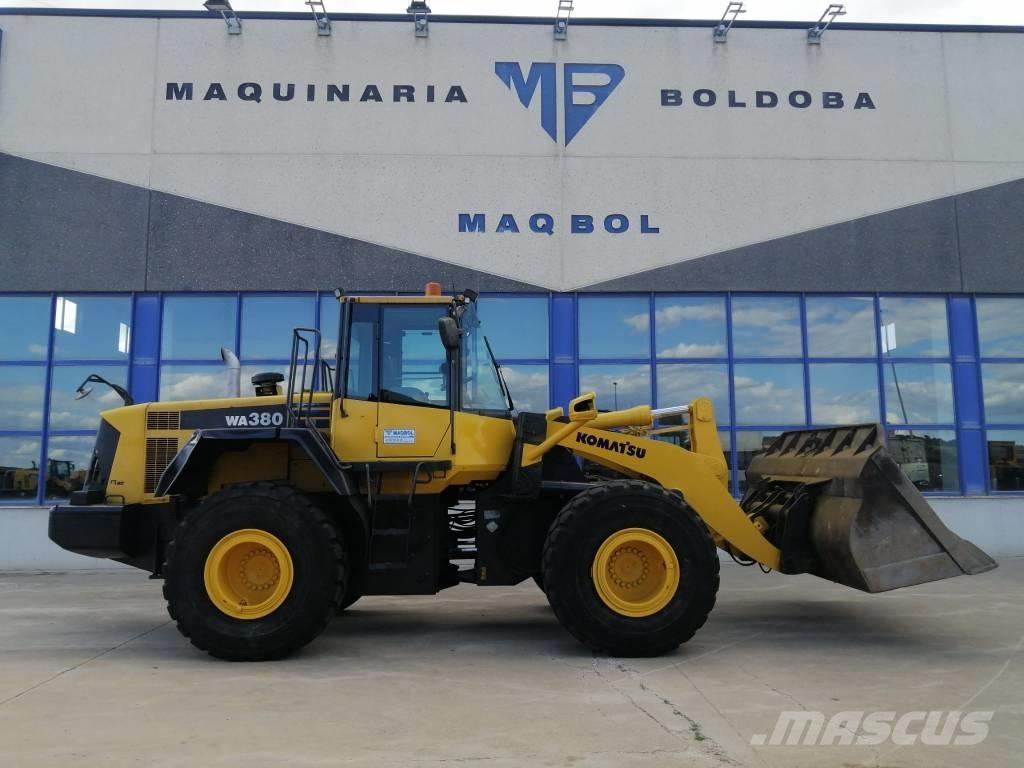 Komatsu WA 380-6 Cargadoras sobre ruedas