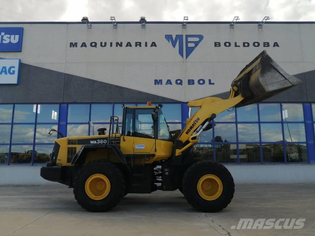 Komatsu WA 380-6 Cargadoras sobre ruedas