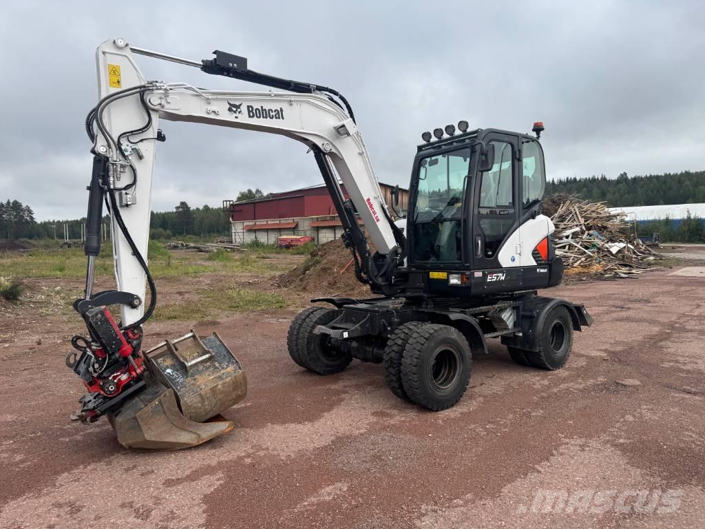 Bobcat E 57 W Excavadoras de ruedas