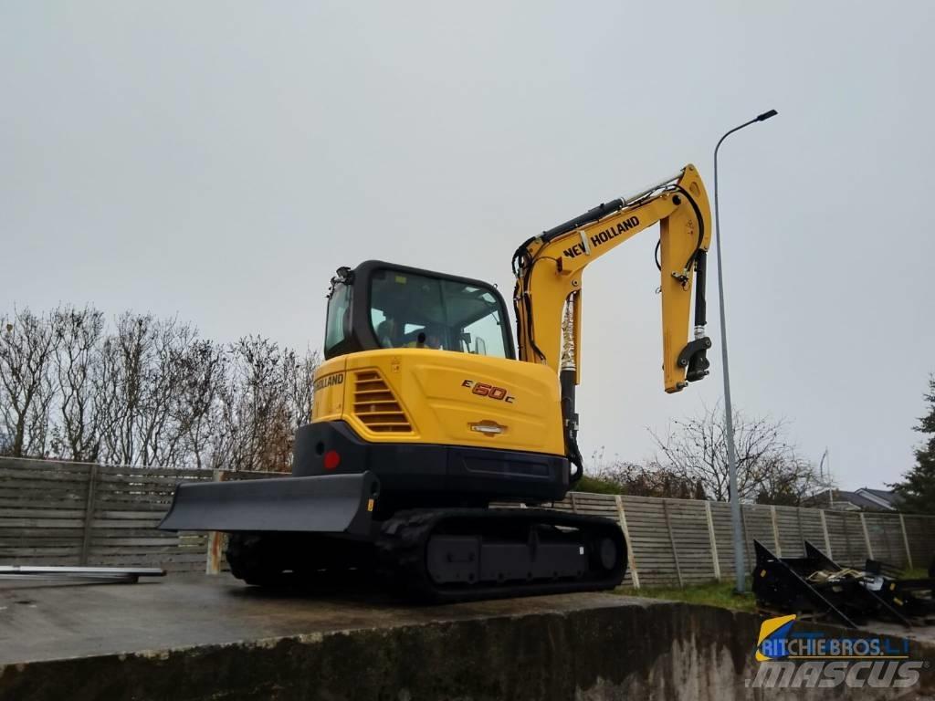 New Holland E60C Miniexcavadoras