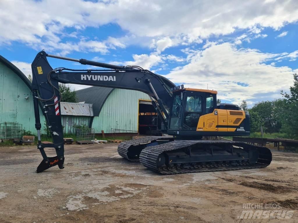 Hyundai HX210AL Excavadoras sobre orugas