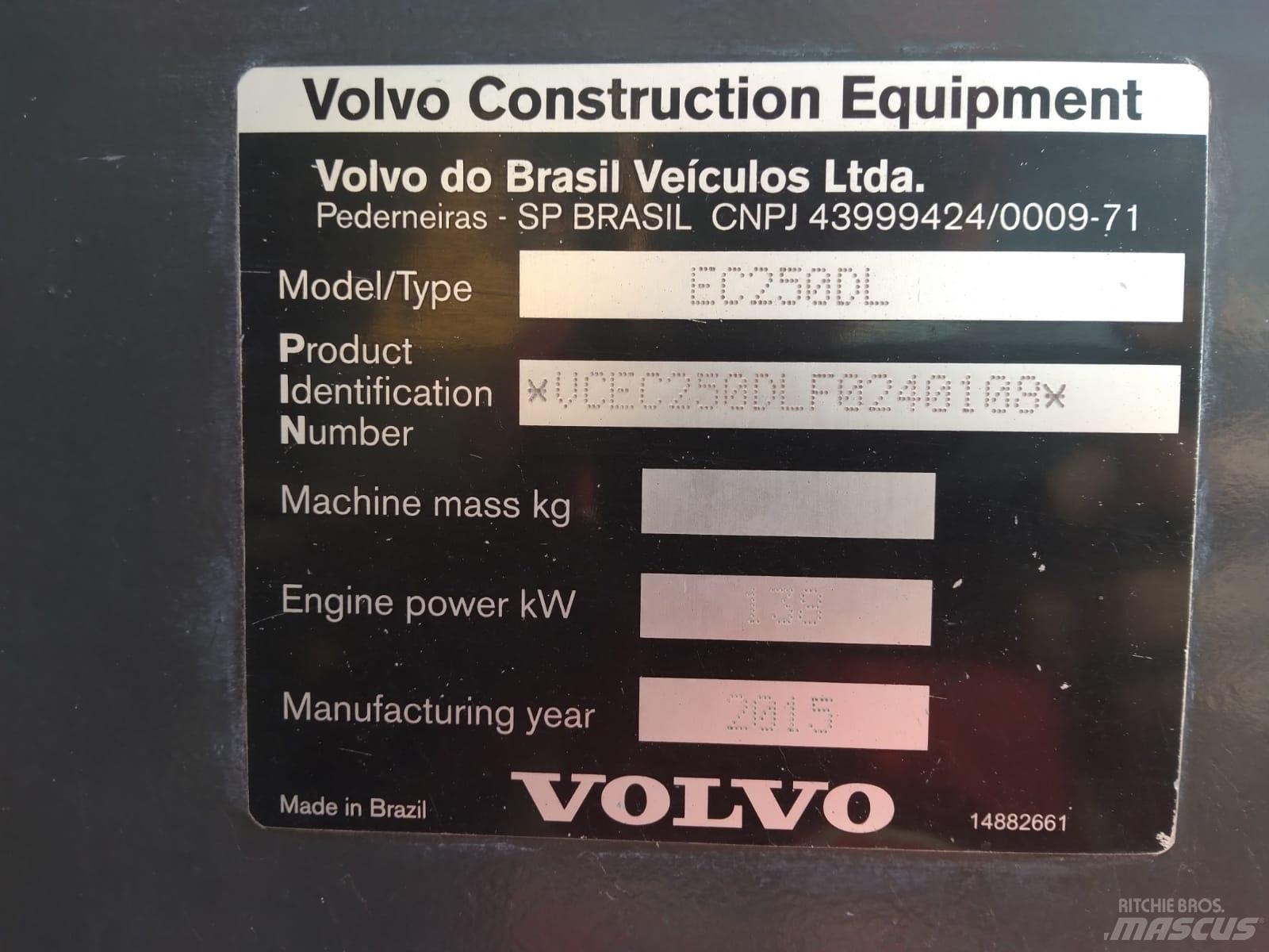 Volvo EC250DL Excavadoras sobre orugas