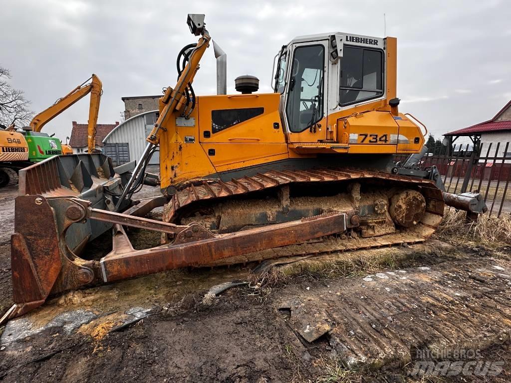 Liebherr 734 LGP Buldozer sobre oruga