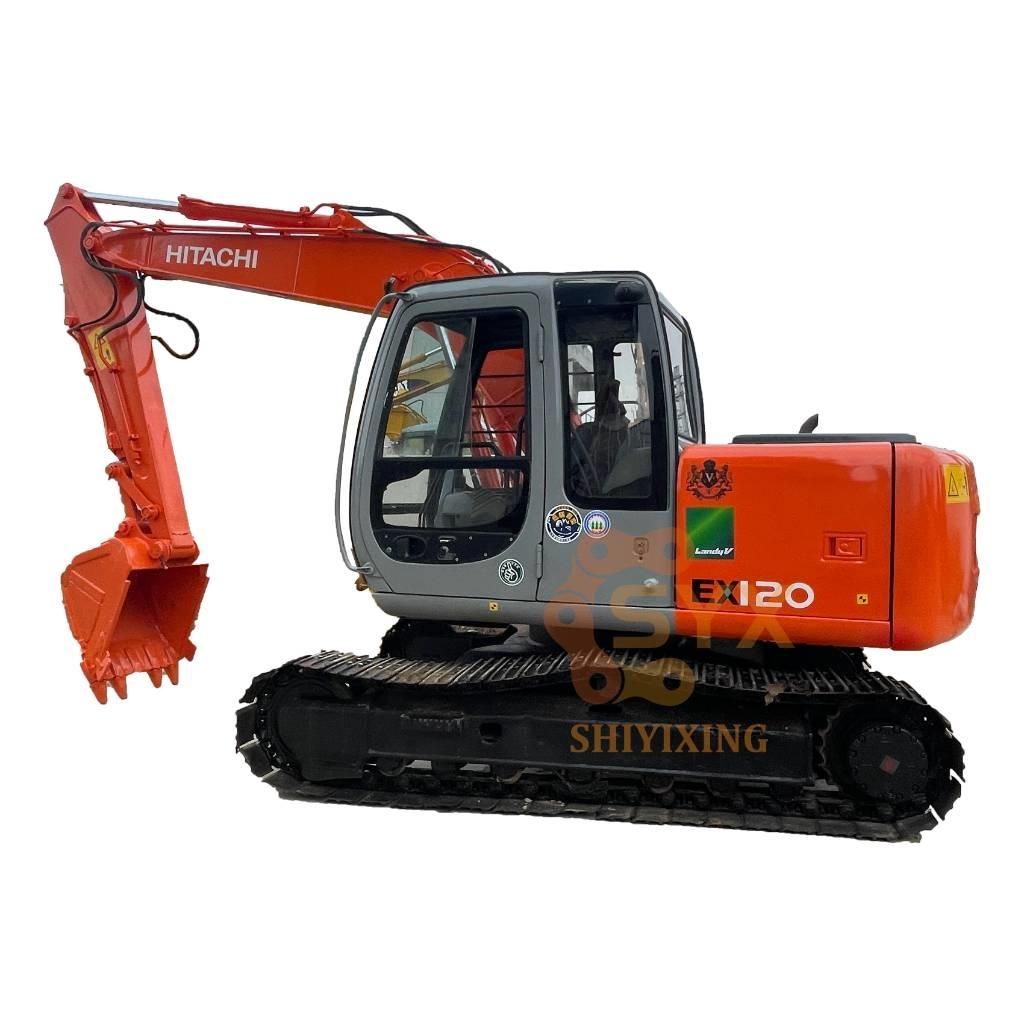 Hitachi EX 120 Excavadoras sobre orugas