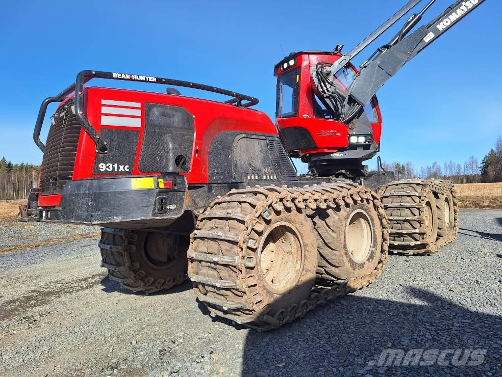 Komatsu 931 XC Cosechadoras