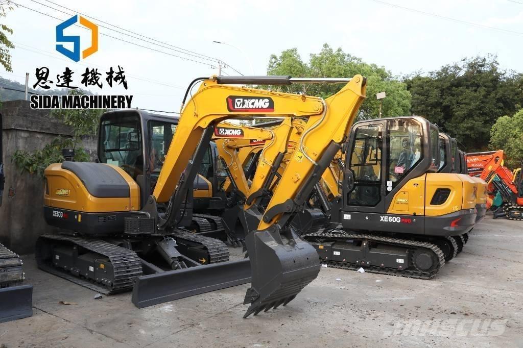 XCMG XE60G Pro Excavadoras sobre orugas