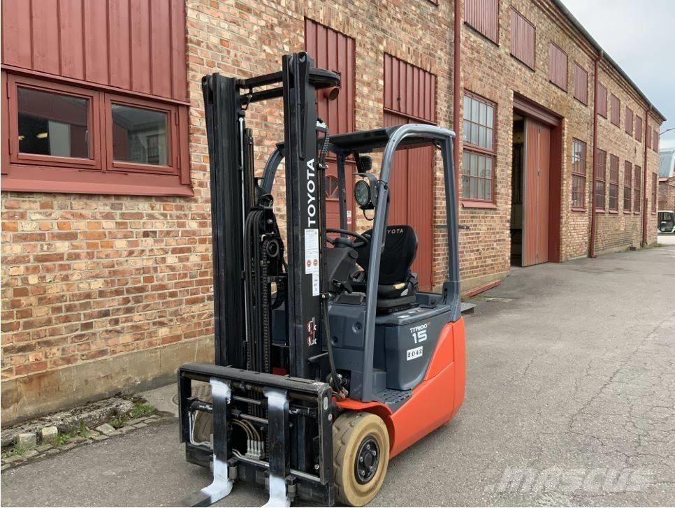 Toyota 8 FB E 15 T Carretillas de horquilla eléctrica