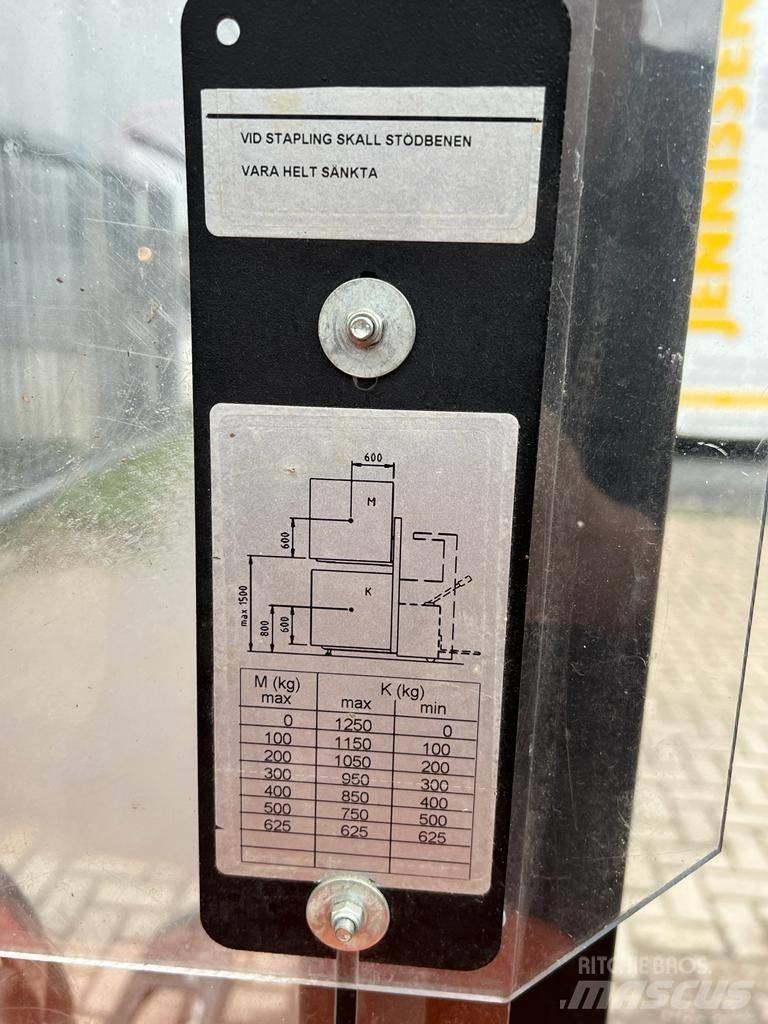 BT SPE 125 Montacargas manual