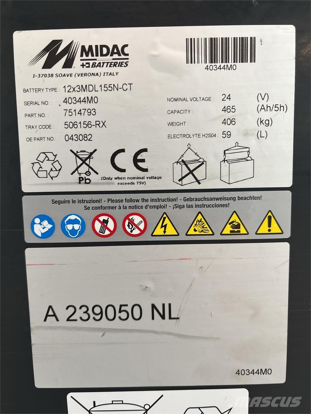 Atlet A160 Apiladoras eléctricos