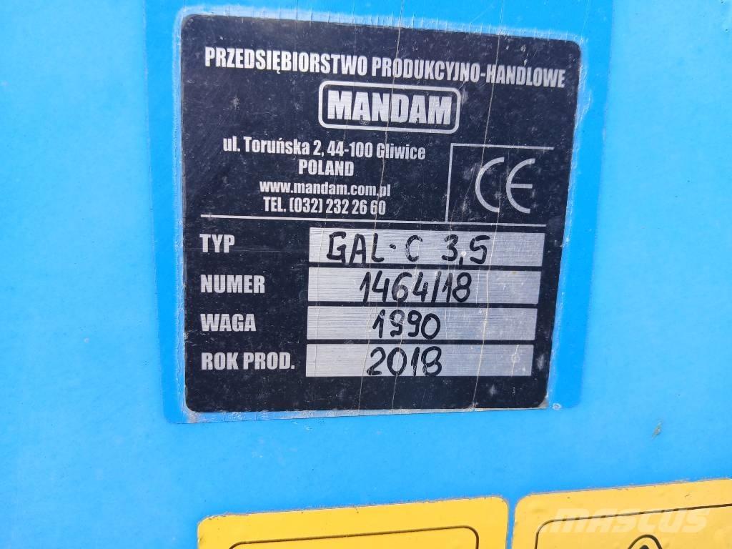 Mandam GAL C 3,5 Gradas de discos