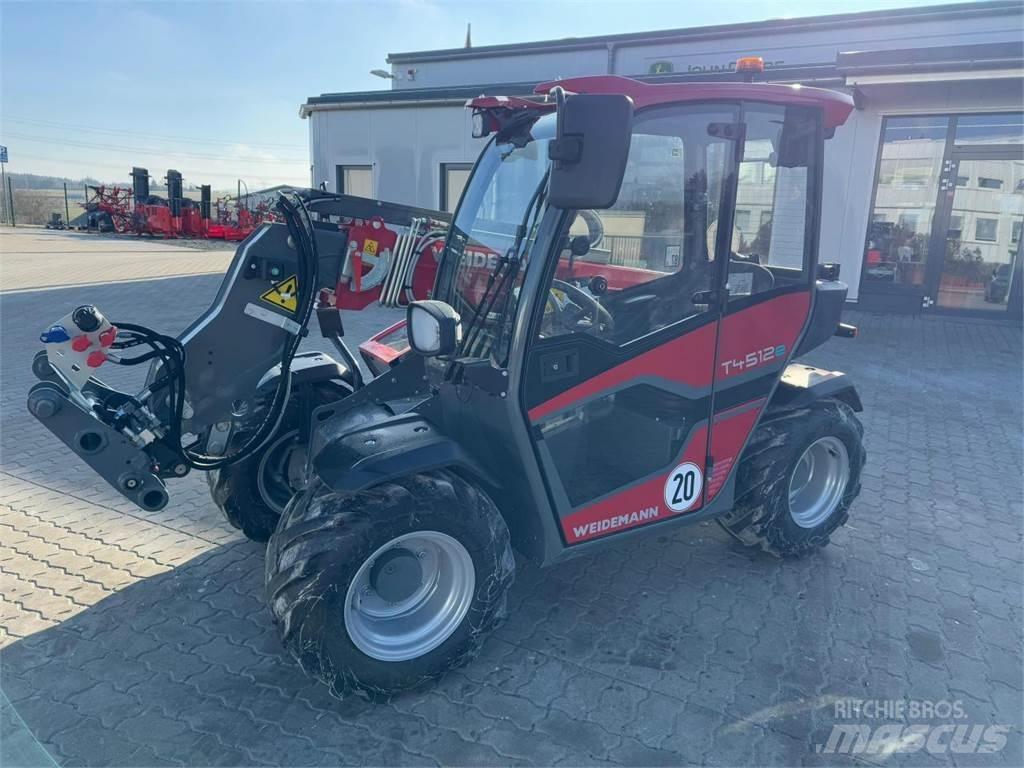 Weidemann T4512e Manipuladores telescópicos agrícolas