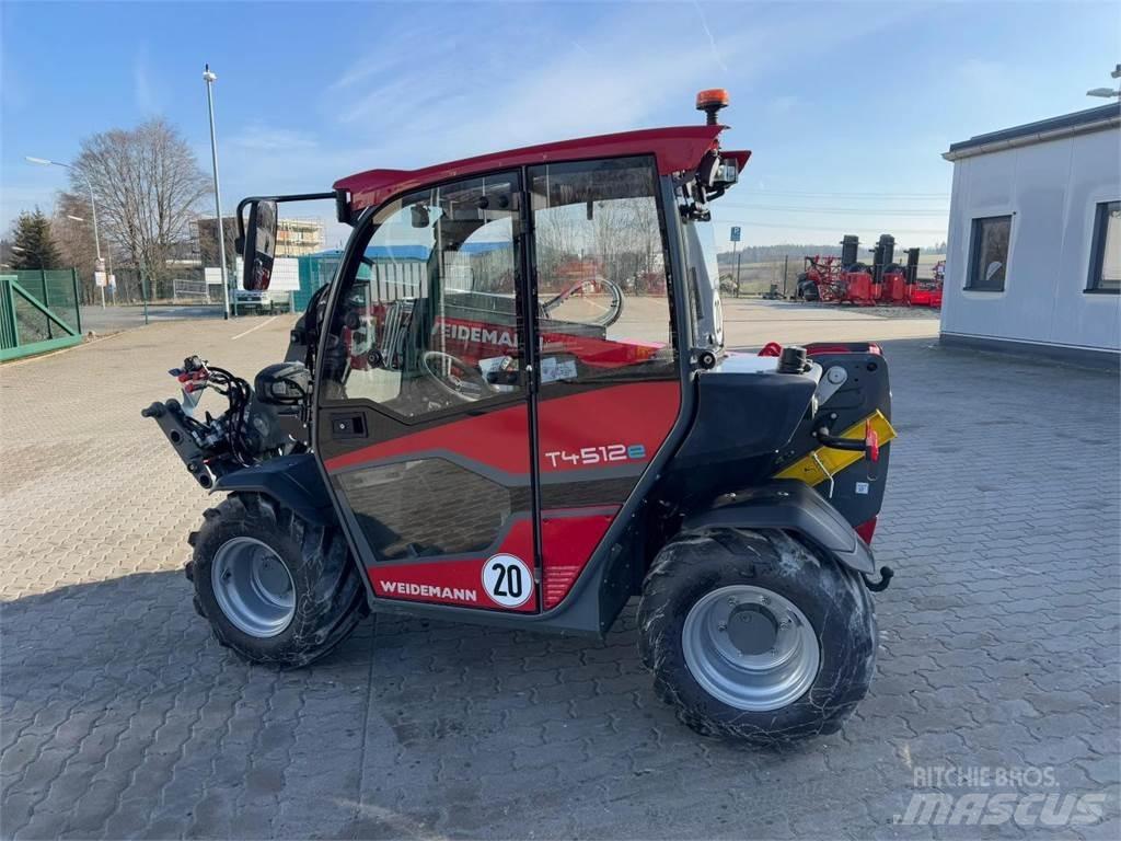 Weidemann T4512e Manipuladores telescópicos agrícolas