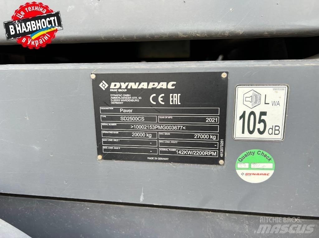 Dynapac SD2500CS Asfaltadoras