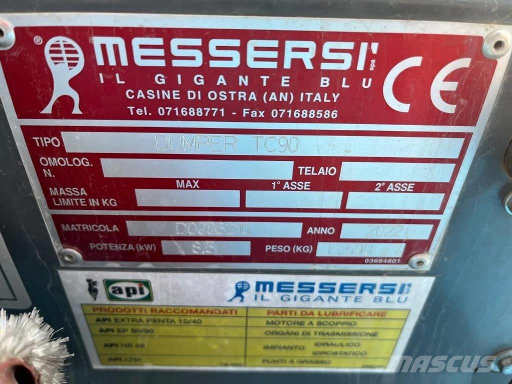 Messersi TC 90 Camiones de volteo sobre orugas