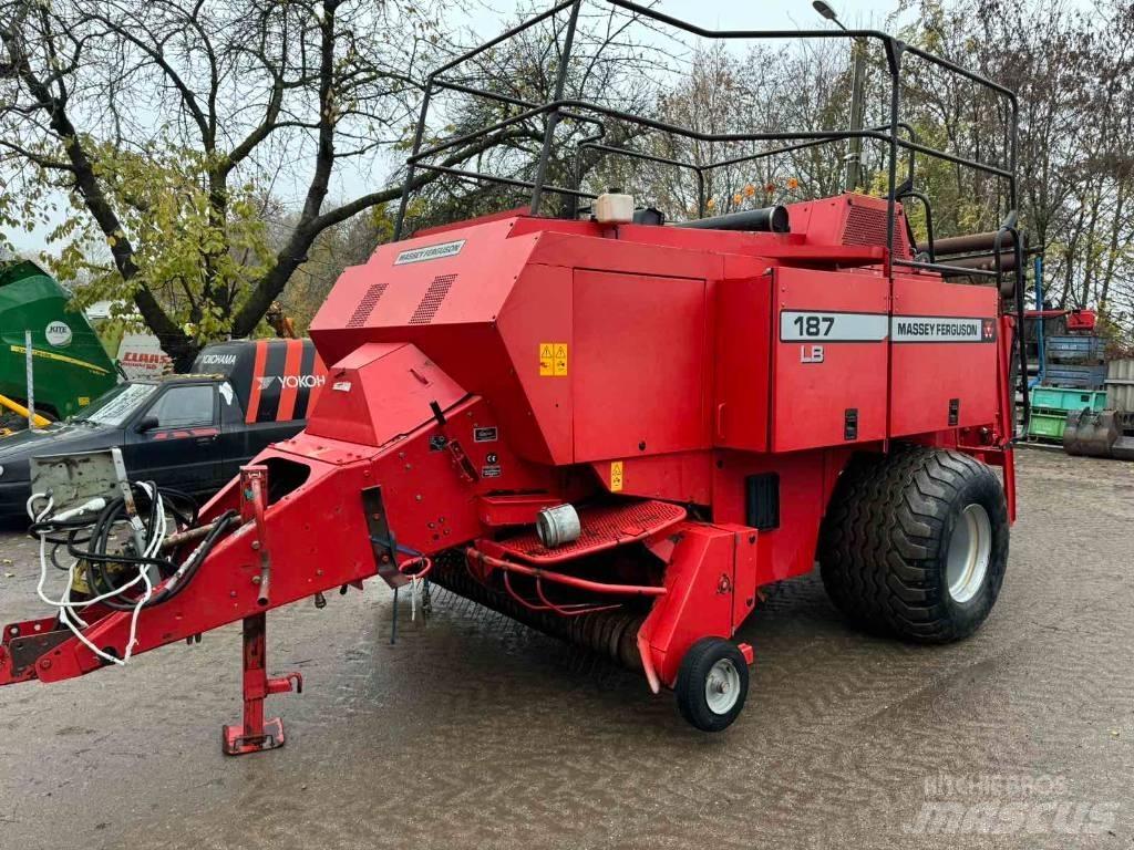 Massey Ferguson 187 Empacadoras cuadradas