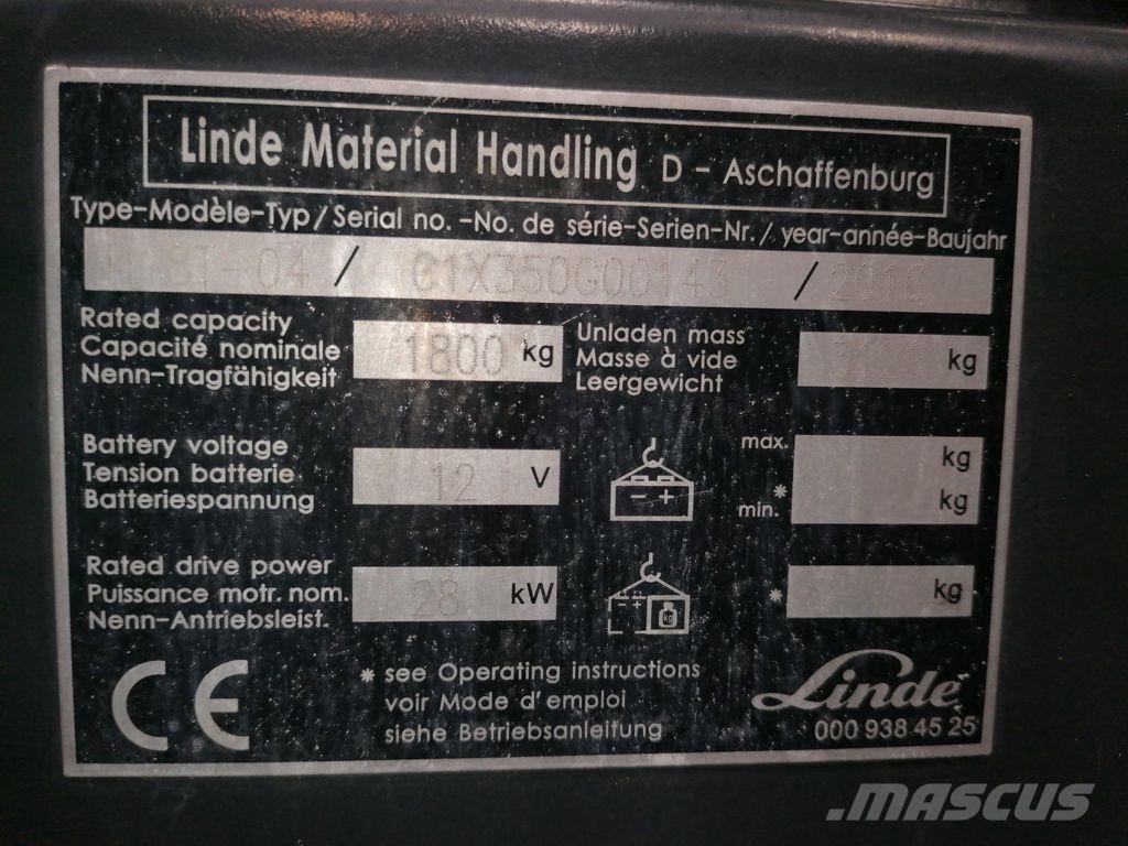 Linde H18T-04 Camiones LPG