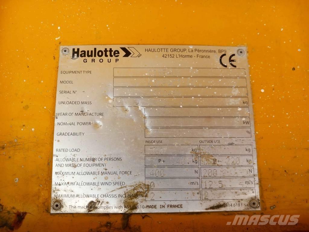 Haulotte Compact 12 Plataformas tijera