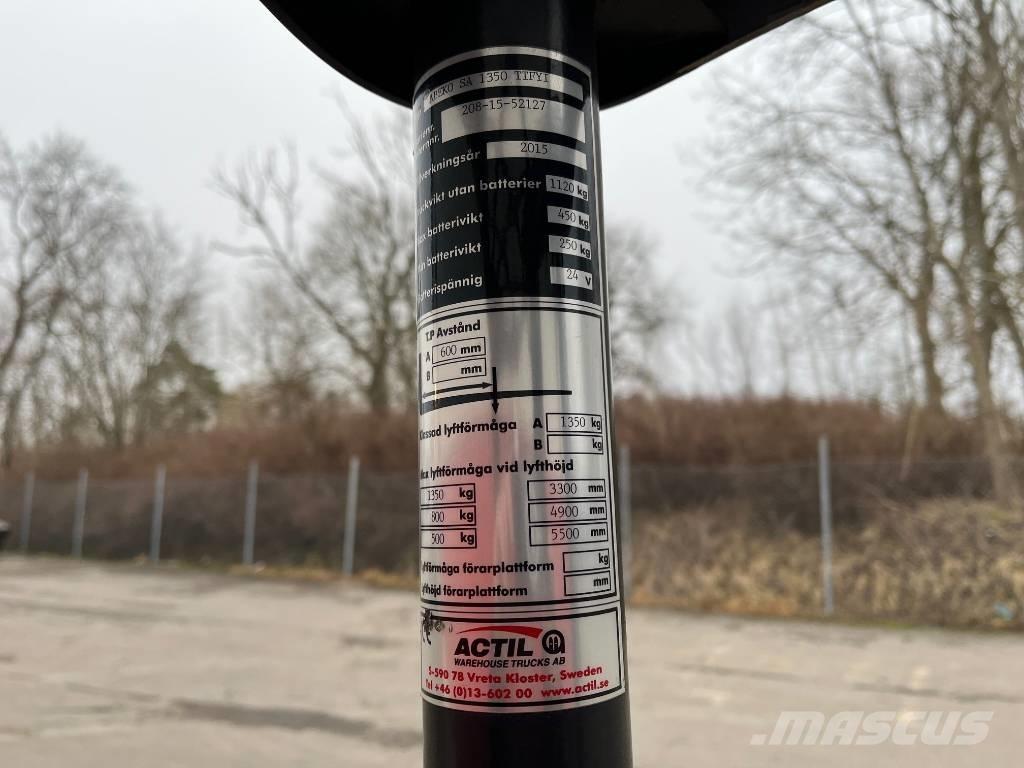 Abeko SA 1350TTFYI Apiladoras eléctricos