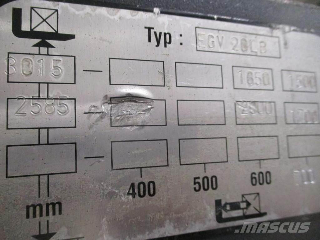 Still EGV S20 Montacargas manual