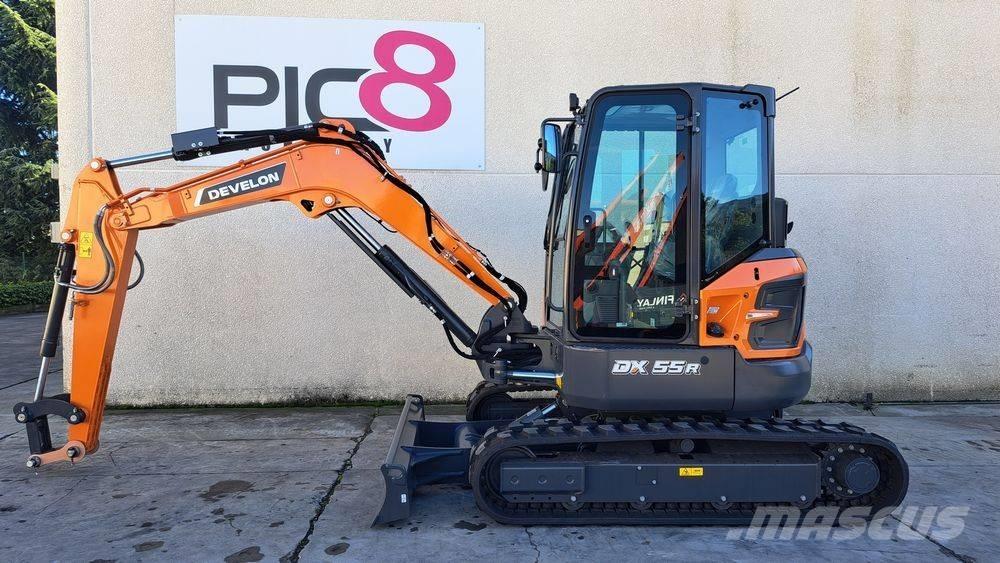 Develon DX 55 R-7 Miniexcavadoras