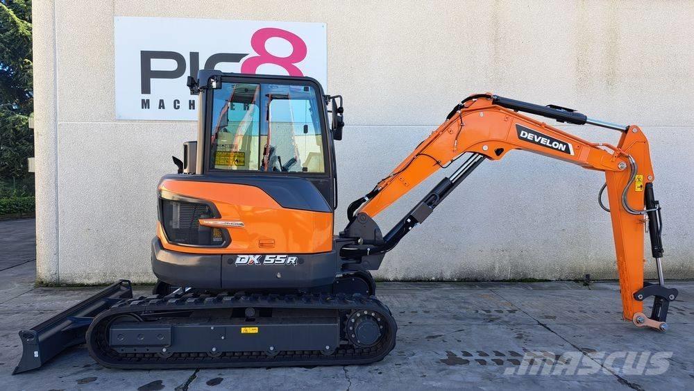 Develon DX 55 R-7 Miniexcavadoras