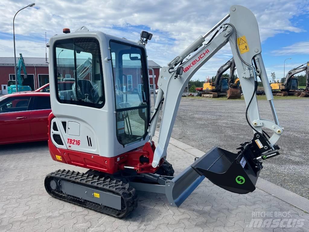 Takeuchi TB216 Miniexcavadoras