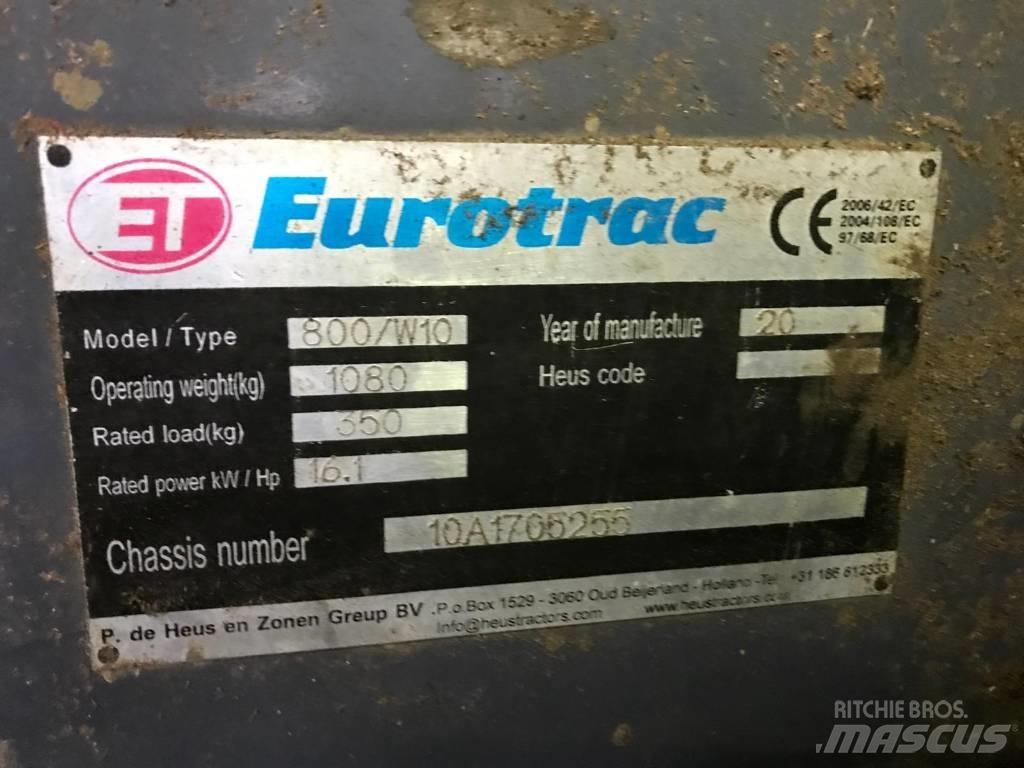 Eurotrac W10 Cargadoras sobre ruedas