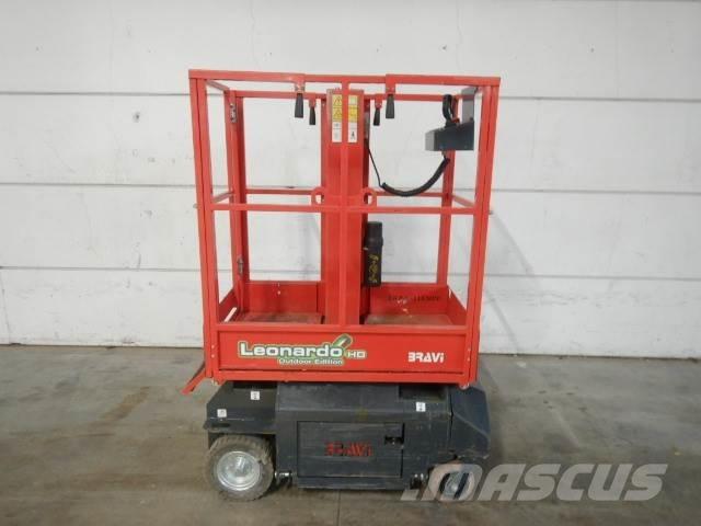 Bravi Lui Mini HD Plataformas con jaula de elevación