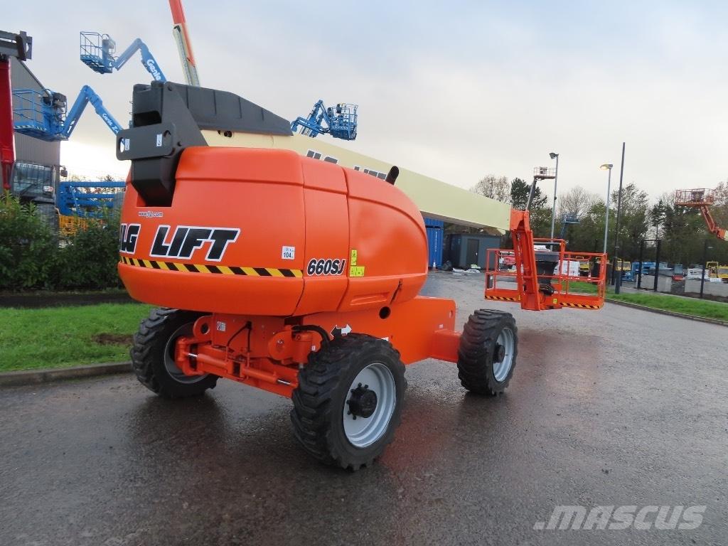JLG 660 SJ Plataformas con brazo de elevación telescópico