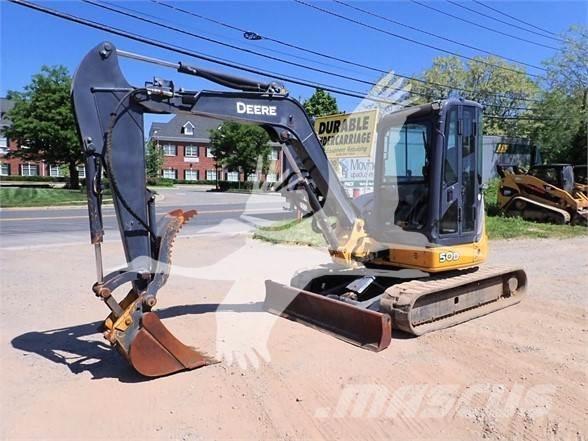 John Deere 50D Miniexcavadoras