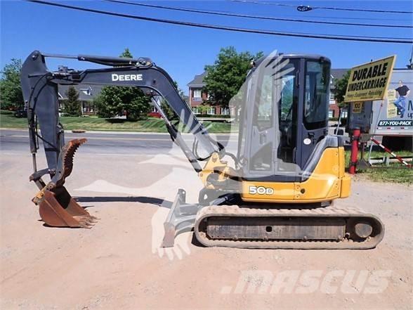 John Deere 50D Miniexcavadoras