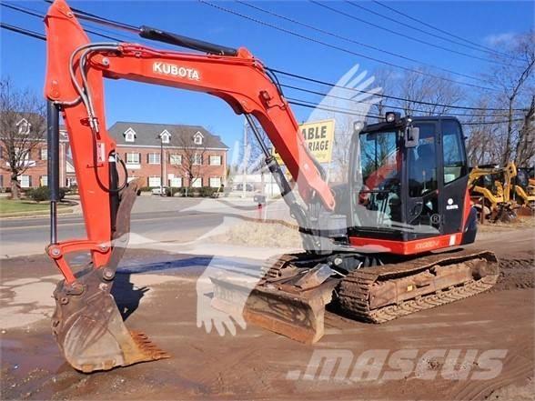 Kubota KX080-4 Excavadoras sobre orugas
