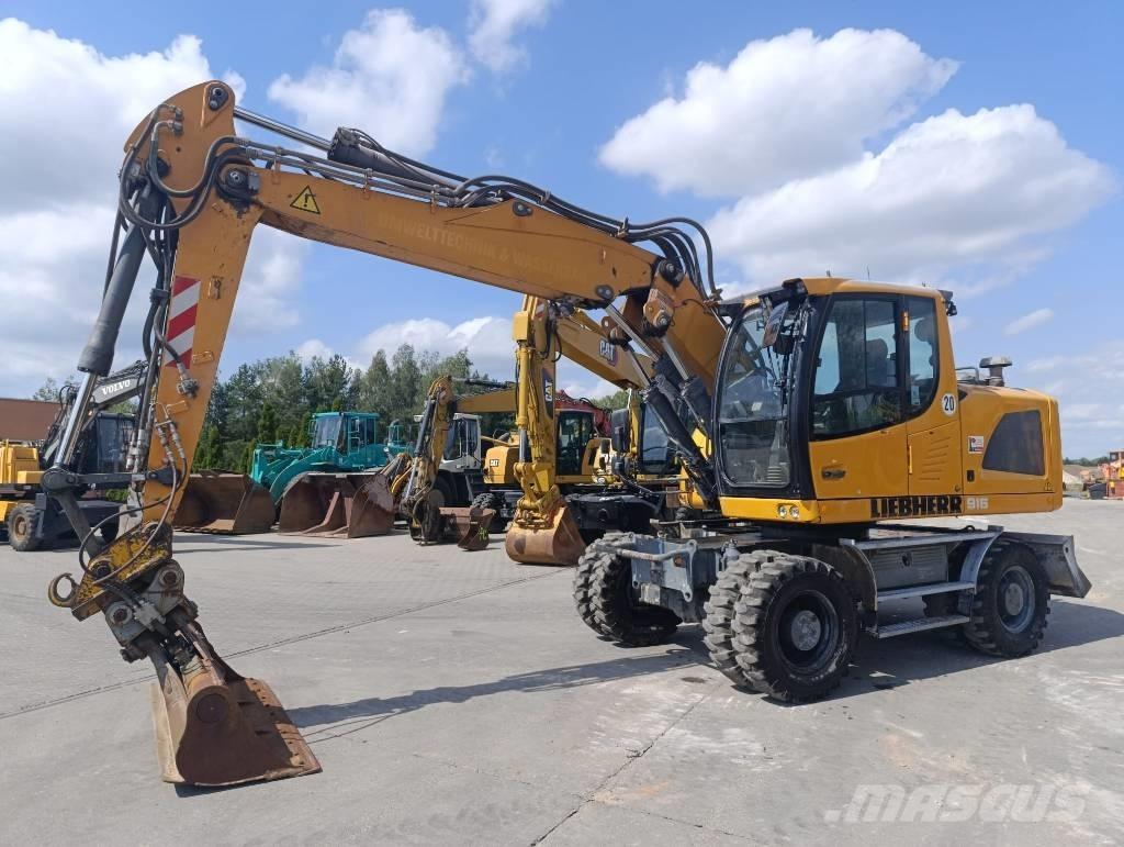 Liebherr A 916 Excavadoras de ruedas