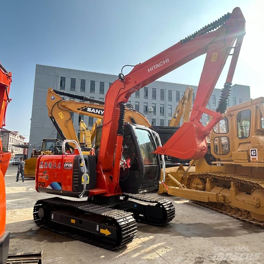 Hitachi ZX 70 Excavadoras sobre orugas