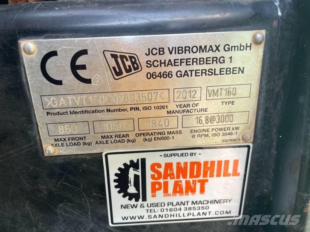 JCB VMT 160-80 Rodillos de doble tambor