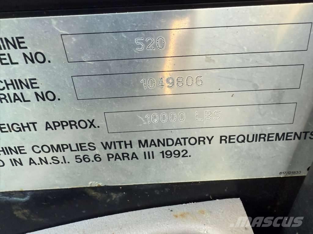 JCB 520 Carretillas telescópicas