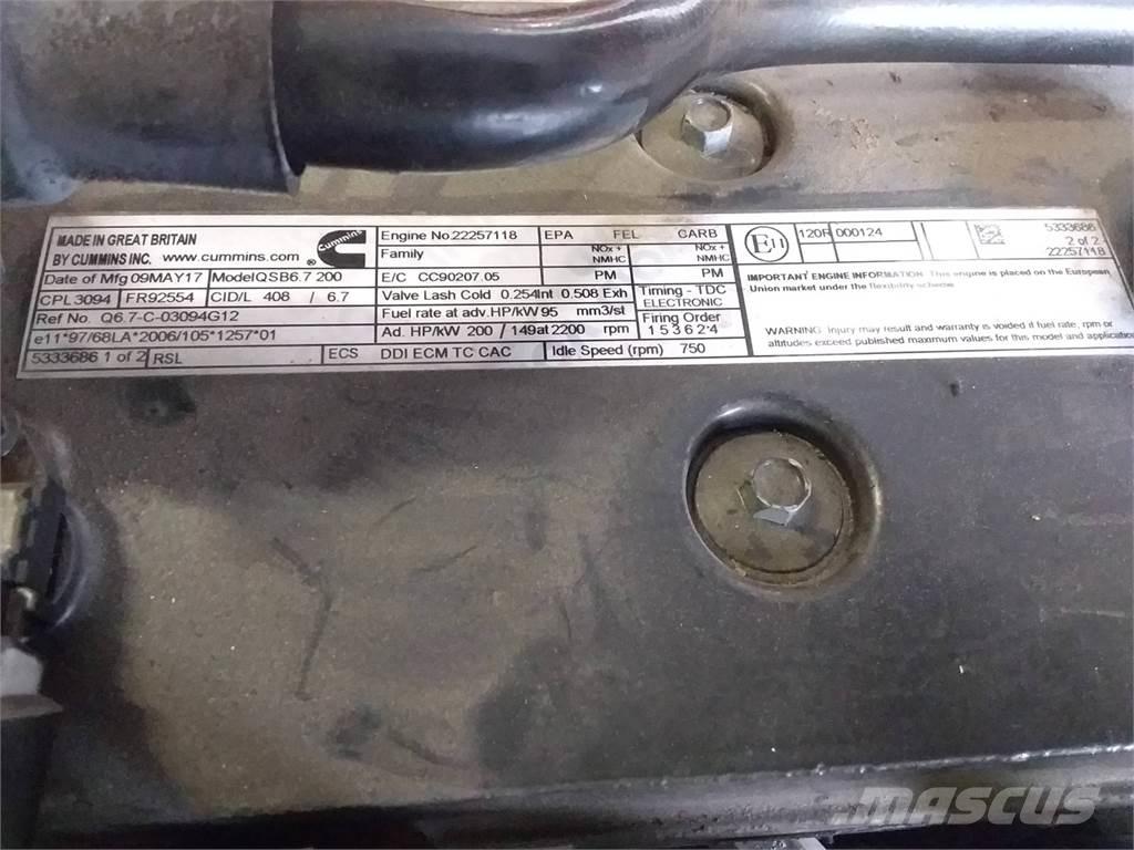 Cummins QSB6.7 Motores