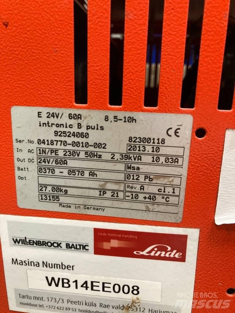 Linde L10AC/1170 Montacargas manual