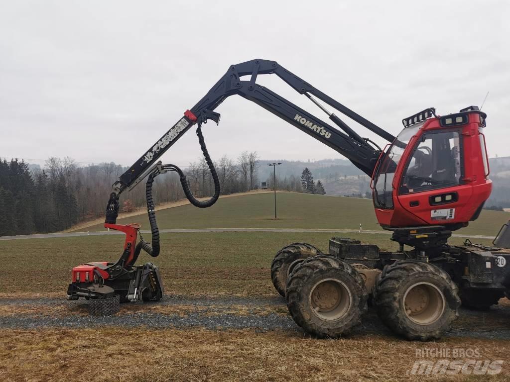 Komatsu 931 XC Cosechadoras