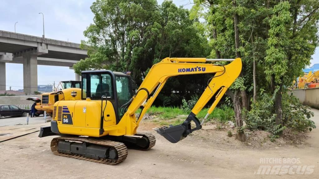 Komatsu pc56 Excavadoras sobre orugas