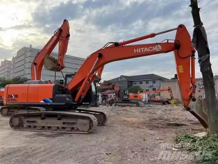 Hitachi ZX250 Excavadoras sobre orugas