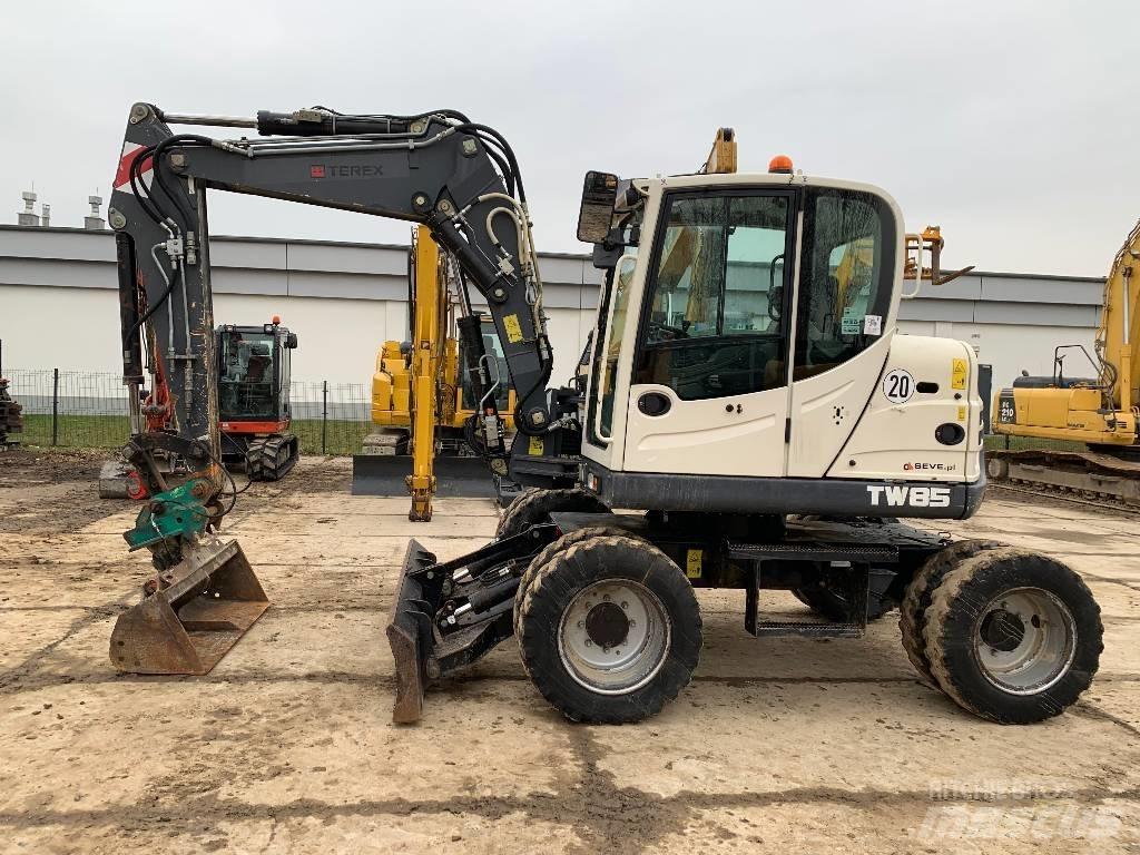 Terex TW 85 Excavadoras de ruedas