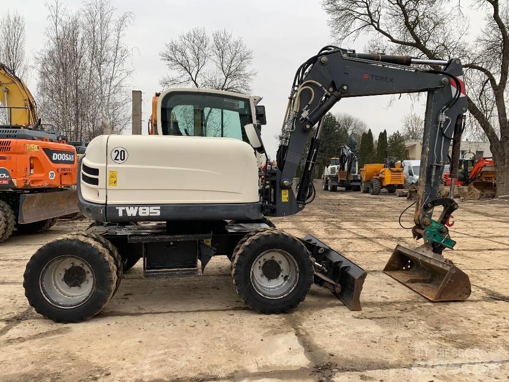 Terex TW 85 Excavadoras de ruedas