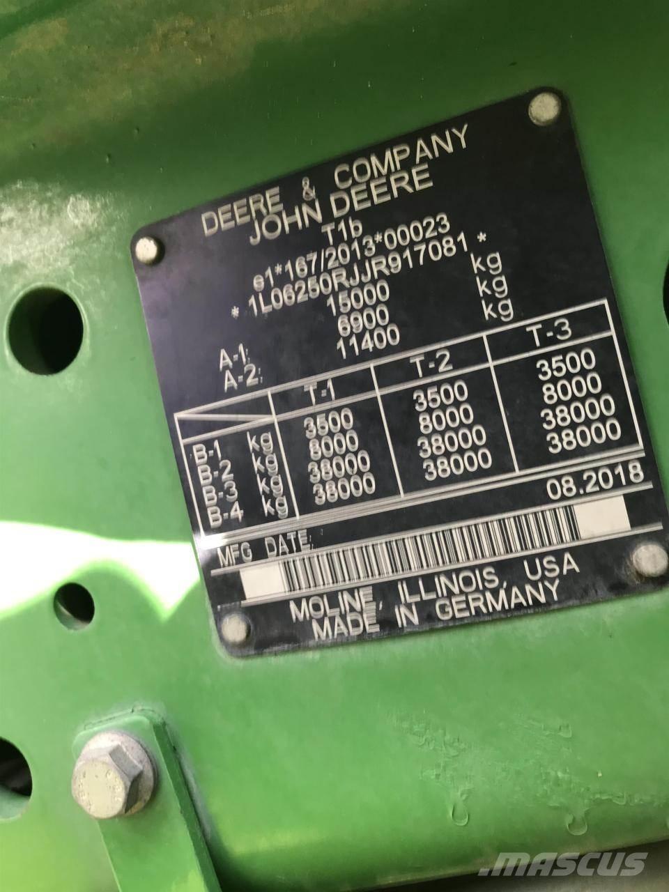 John Deere 6250R Tractores