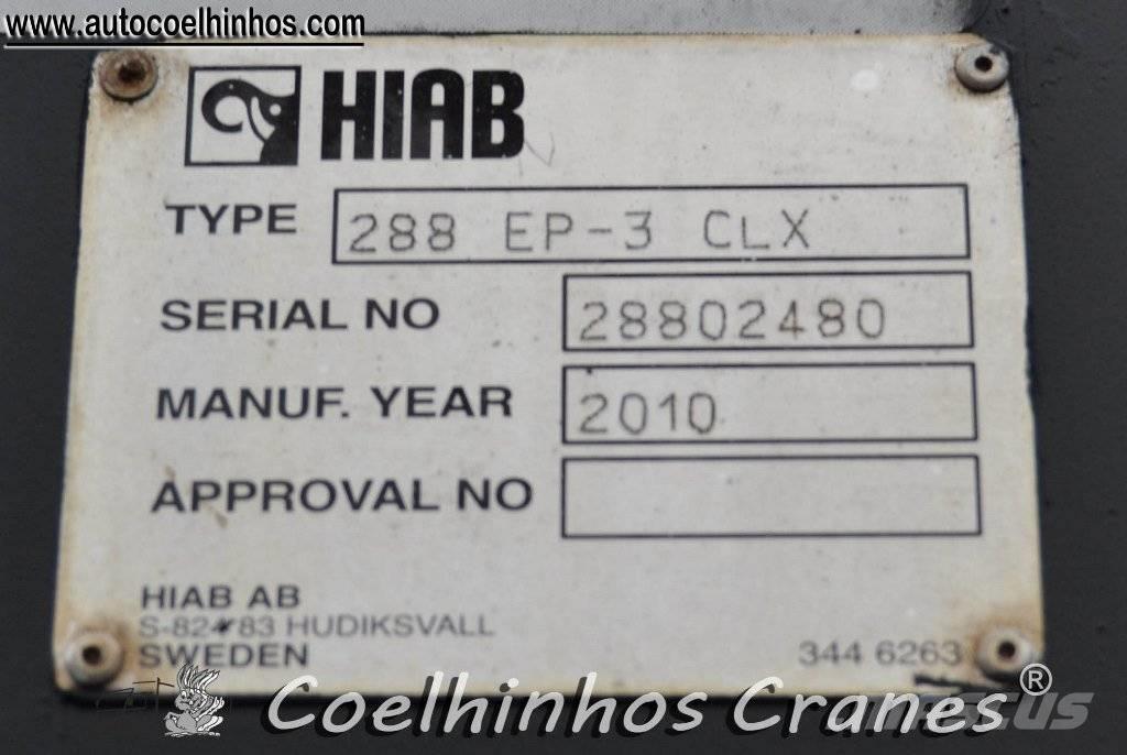 Hiab 288 XS / EP 3-CLX Grúas cargadoras